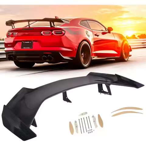 Rear Spoiler Wing Trunk Lip Compatible with for Chevy Camaro SS RS LT ZL 2016 2017 2018 2019 2020 20
