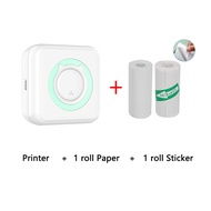 Mini portable na thermal printer na walang tinta na C15 wireless Bluetooth label photo printing 57mm