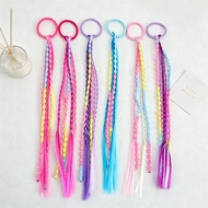 Girl Wig Braids Hair Accessories Elastic Hair Band Hair Extension Bubble Braids Braided Twist Braids