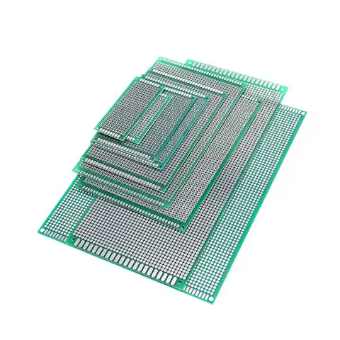 Universal Double-Sided PCB Protoboard DIY Printed Circuit Board in Various Sizes for Electronics Pro