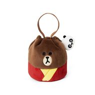 SEOULR | LINE FRIENDS KUNG FU PANDA TOTE BAG กระเป๋า (สินค้าลิขสิทธิ์แท้)