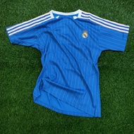 (PLAYER ISSUE) MADRIDD TERRACE ICON FOOTBALL JERSEY biru 2025/2026 PLAYER VERSION NEW