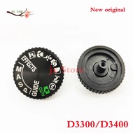 Brand new original For Nikon D3300/D3400 Top Cover Mode Dial Turntable Wheel Adjustment Button Camer
