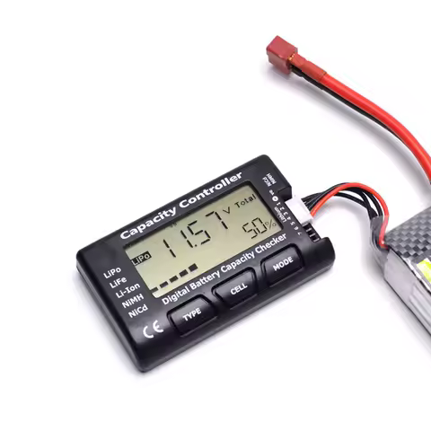 CellMeter7 Capacity Checker RC CellMeter-7 Digital for Battery LiPo LiFe Li-ion Nicd NiMH Battery Vo
