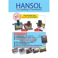 Mesin Tinta Kulit Tebal Buku/ Digital Hot Stamping Machine/ Hot Foil Stamping Machine// Hot Stamping