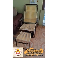 3V SLC704D 25mm Pipe Lazy Chair String/Relax Chair/Leisure Chair With Head Support&amp;Double Round PVC String/Kerusi Malas