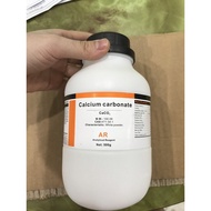 Chất calcium carbonate CaCO3 lọ 500g canxi cacbonat Xilong CAS 471-34-1