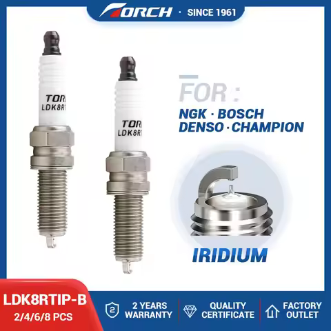 2-8PCS Candle F4J20-3707010 F4J20-3707010AB Compatible with Chery SQRF4J20 SQRF4J20C Iridium Spark P