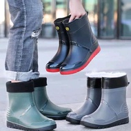 Kasut sawah bendang lelaki tinggi 22cm/Kasut kebun/High quality men waterproof rain boots