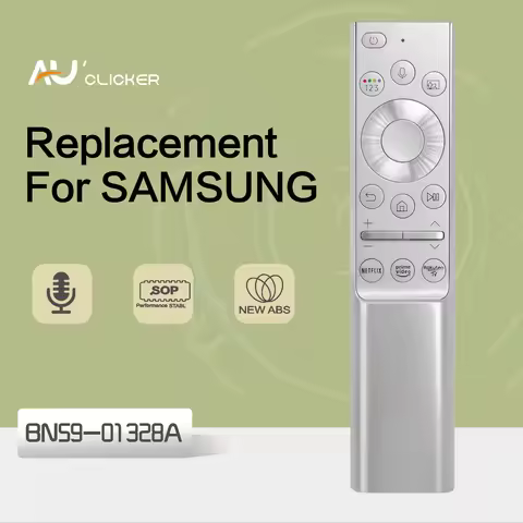 New BN59-01328A Fit For Samsung 4K QLED Voice TV Remote Control BN59-01327B Q70 Q95T