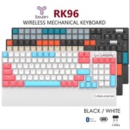 RK96 Royal Kludge RGB Mechanical Keyboard Gaming 96 Keys Bluetooth Wireless 2.4G & Wired Three Mode