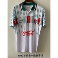 1993 Fluminense Away Jersey S-XXL Classic Retro Short Sleeve Jersey Sports Football Shirt AAA