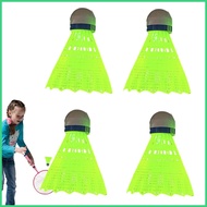 Light up Shuttlecocks Durable Badminton Shuttlecocks with Lights Glow Badminton for Backyard Badminton Game dimmy dimmy