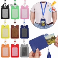LY-HOME Name Badge Holder Cute Cartoon Bank Credit Card Multifunctional Work Card Holder Credit Cove