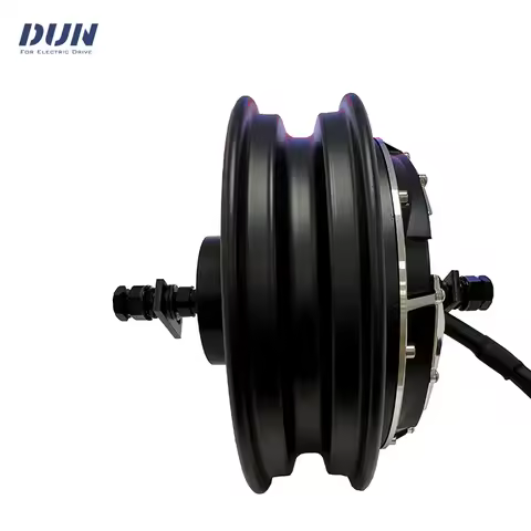 QS 2000W 10x2.15Inch V4 48V-96V 45H Brushless BLDC In-Wheel Hub Motor