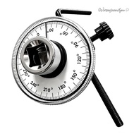 1/2 Inch Torque Angle Gauge 360 Degree Adjustable Angle Finder Angle Meter Wrench Gauge Tool for Pre