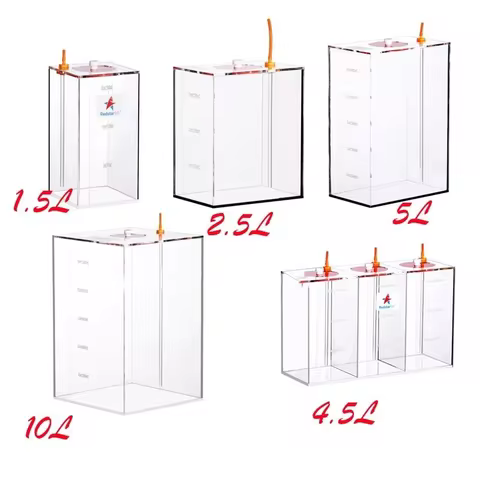 1.5L 2.5L 4.5L Dosing Pump reef tank Titration pump storage tank storage tank with scale Red Starfis