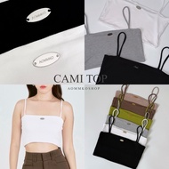 Cami Crop Top Square Neck (Rayon Fabric) Wedding Accessories M/L AOMMKOSHOP-S108 Camisole Sleeveless