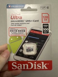 Sandisk 記憶卡 SD卡 128GB