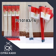 AUGUST 17 FLAG 3 IN 1 WHISTLE FLAG/ GARUDA FLAG 1 PCS