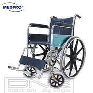 Chrome Standard Wheelchair 18" Medpro Medical Supplies