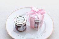 甜蜜蜜 透明盒裝 英國Tiptree果醬小禮盒 (粉色緞帶)