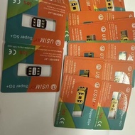 2025 เปิดตัวใหม่ USIM LTE Super 5G + การ์ดปลดล็อคสติกเกอร์รองรับ iPhone 13-16 Pro Max ใช้ใน Dual-Sim