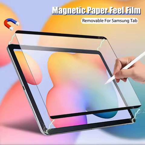 Paper Magnetic Like Screen Protector For Samsung Galaxy Tab S6 Lite A9 Plus S10 S8 S9 Plus Ultra S7 
