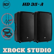 RCF HD 35-A 15" 2-Way 1400W Active Speaker With Speaker Stand And Cable - Each / Pair ( HD35A / HD 35 A )