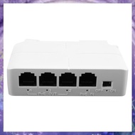 (Y W Z H)1Pcs 4 Ports 1 to 3 Port PoE Extender Passive Cascadable IEEE802.3Af 100Mbs for IP Transmis