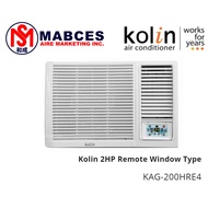 Kolin 2HP Remote Window Type Non Inverter Aircon KAG-200HRE4 _tFY
