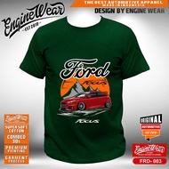 Kaos ford focus tshirt kaos Baju mobil balap ford focus mrh FRD003