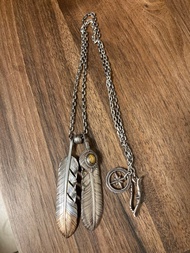 鷲見太郎羽毛頸鏈