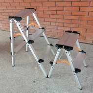 WBZ7 Coppersmith Aluminum Alloy Herringbone Ladder Double-Sided Ladder Household Ladder Ladder Stool