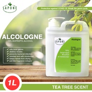 Isopropyl Alcohol Alcologne TEA TREE Scent with moisturizer