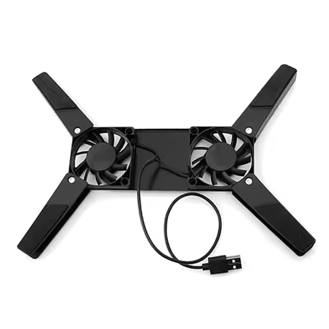 USB Powered Laptop Cooling Pad with Double 60mm Fans Laptop Stand Cooling Pad Bracket for Notebook L