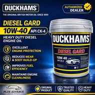 Original 100% SIRIM DUCKHAMS Diesel Gard 10W-40 API CK-4 Heavy Duty Diesel Engine Oil