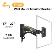 North Bayou NB, F120 / Single Monitor Wall Mount Bracket / Size 17" - 27" Screen