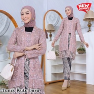 Baju Kebaya/Kebaya kutu New Tunic/Modern Kebaya/Graduation Kebaya/Tunic Kebaya/Kebaya Set/Latest Keb