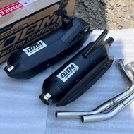 Sijir0 exhaust plus DBM RACING MUFFLER VARIO TUBE original DBM RACING MUFFLER motorcycle exhaust