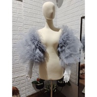 Bolero/tille/vest/peplum/kebaya/wedding dress/cuff/