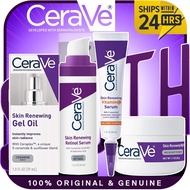 CeraVe Skin Renewing Vitamin C Serum | Night Cream | Retinol Serum | Nightly Exfoliating Treatment | Gel Oil | Eye Cream