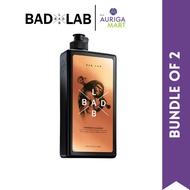 [BUNDLE OF 2] BAD LAB 3IN1 HAIR FACE BODY CLEANER AKA SHOWER - CAVEMAN 400ML