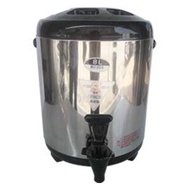 Bekas Simpan Air Minuman Panas & Sejuk / Japan Style Stainless Steel Hot & Cold Water Dispenser 8L