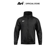 ARI ELITE WINDBREAKER JACKET - BLACK เสื้อแจ็คเก็ตกันลม อาริ ELITE WINDBREAKER สีดำ