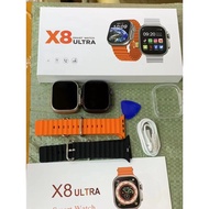 X8 ultra 4g smart watch Android Hd Screen 49mm.connect To wifi Or Insert Sim Play Facebook Line tikt