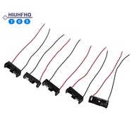 5pcs 4.3" Wire Leads Black Battery Storage Slot Holder 1 x 12V 23A/27A