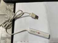 送咖啡 登昌恆 USB 網路卡 有線 RJ45 10/100M 筆電 電腦 良品