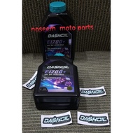 Dash oil Ester+E1700+ 4T 15W50 1.2L Fully synthetic SN motorcycle Engine Oil Minyak HITAM