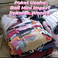 Paket usaha mini ball random cardigan rajut dll